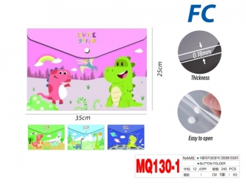 Vokas-dėklas su spaustuku A4 DINOZAURAS MOTARRO