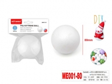 Burbulas iš polistirolio diametras 80mm 1vnt MOTARRO