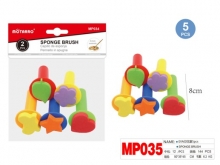 Antspaudai su koteliu dažams 5vnt