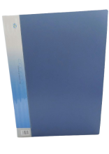 Aplankas A4 10 įmaučių mėlynas
