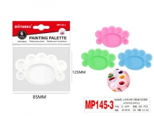 Dažų maišymo paletė 103x164mm įvairių sp MOTARRO