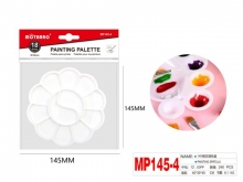 Dažų maišymo paletė 145mm baltos spalvos MOTARRO