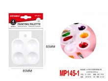 Dažų maišymo paletė 85x85mm baltos spalvos MOTARRO