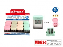 Drožtukas 2-jų geležčių su konteineriu įv.spalvų MOTARRO