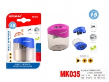 Drožtukas 2-jų geležčių su konteineriu įv.spalvų MOTARRO