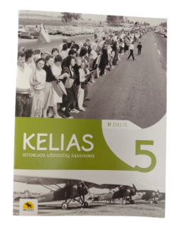Kelias. Istorijos užduočių sąsiuvinis 5 klasei 2 dalis 2026m