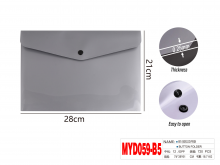 Vokas-dėklas su spaustuku 28x21mm pilkos sp MOTARRO