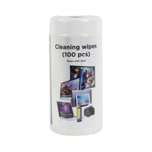 Drėgnos servetėlės kompiuterio valymui 100 vnt