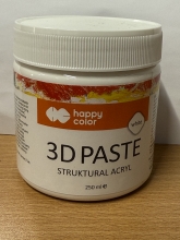 Akrilinė struktūrinė 3D pasta 280ml balta