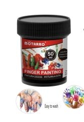 Dažai piešimo pirštais 50ml juodos sp MOTARRO 1 vnt