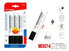 Markeris baltai lentai 2-3 mm juodos spalvos 3 vnt. Motarro