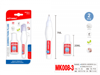 Korektorius teptukinis 20ml + pieštukinis 7ml MOTARRO
