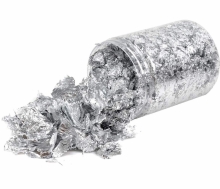 Auksavimo folijos drožlės,sidabro imitacija