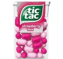 Pastilės TIC TAC braškių skonio 18g