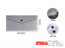 Vokas-dėklas su spaustuku 12x21mm pilkos sp MOTARRO