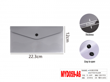 Vokas-dėklas su spaustuku 12x21mm pilkos sp MOTARRO
