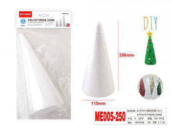 Kūgis iš polistirolio 250mm MOTARRO