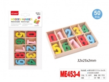 Mediniai skaičiai spalvoti MOTARRO