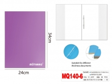 Segtuvas A4 su įsegėle kartoninis violetinės sp. MOTARRO