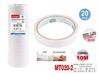 Dvipusė lipni juosta 15mm x 10m MOTARRO