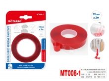 Dvipusė lipni juosta 19mm x 2m skaidri MOTARRO