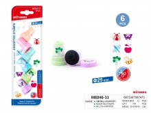 Antspaudėlių rinkinys 6vnt 25mm MOTARRO