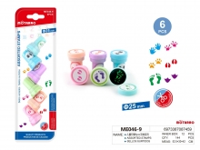 Antspaudėlių rinkinys 6vnt 25mm MOTARRO