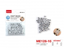 Kvadratiniai raidžių karoliukai 7×7 mm MOTARRO