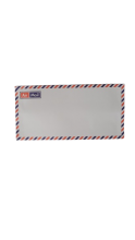 Vokai baltos sp su spalvotu kraštu 110x220mm 50vnt MOTARRO