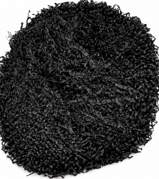 Drožlės popierinis 50 gr juodos sp.