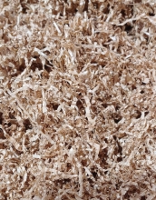 Drožlės 50 gr, rudos dekoratyvus pluoštas