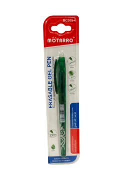 Rašiklis trinamasis 0,7mm žalios sp MOTARRO