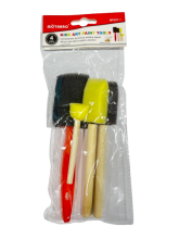 Kempininių teptukų rinkinys 4vnt MOTARRO