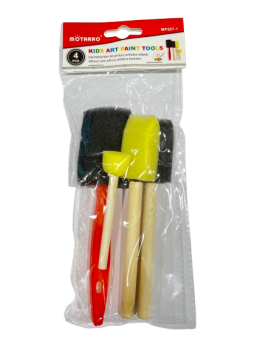 Kempininių teptukų rinkinys 4vnt MOTARRO