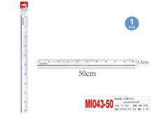 Liniuotė 50cm aliumininė MOTARRO