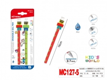 Rašiklis trinamasis ŽMOGELIUKAS 0,7mm mėlynos sp 2vnt MOTARRO