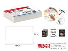 Lapeliai užrašams 100x150mm 50l 180gm2 MOTARRO