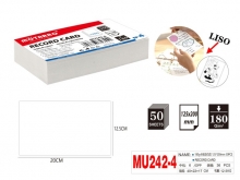 Lapeliai užrašams 125x200mm 100l 180gm2 MOTARRO