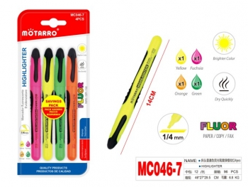 Teksto žymeklių 4vnt rinkinys MOTARRO