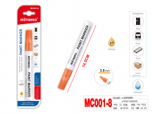 Markeris MOTARRO aliejinis 3,0mm oranžinės spalvos