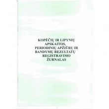 Kopėčių ir lipynių apskaitos, periodinių apžiūrų ir bandymų rezultatų registravimo žurnalas