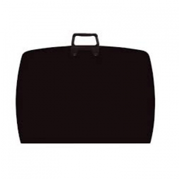 Dėklas-rankinė brėžiniams B2 55x75cm, su užtrauktuku, 1skyrius, juoda SPREE