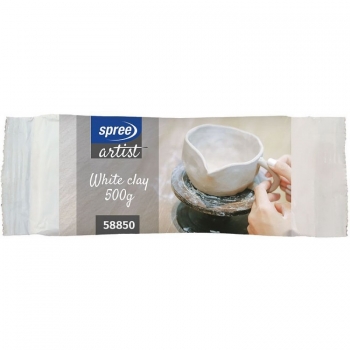 Modelinas SPREE baltas 500g