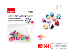 Dekoracija iš polimerinio molio Saldumynai 16vnt 5x10mm MOTARRO