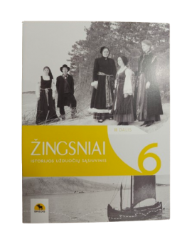 Žingsniai. Istorijos užduočių sąsiuvinis 6 klasei, 2 dalis 2025m