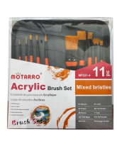 Teptukų rinkinys 10vnt + penalas MOTARRO