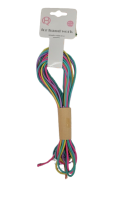 Virvutė elastinė įv.spalvų 2mmx1m 2vnt