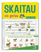 Knygutė Skaitau vis geriau. 6 metų vaikams. Su atsakymais