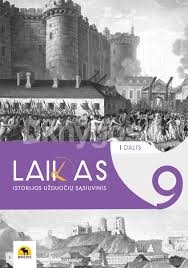 Laikas 9kl 1 dalis.Užduočių sąsiuvinis 2022m. BUP