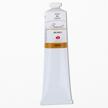 Aliejiniai dažai SONET 120ml cinkas baltas